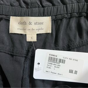 COPY - Cloth & Stone ladies black shorts size L
